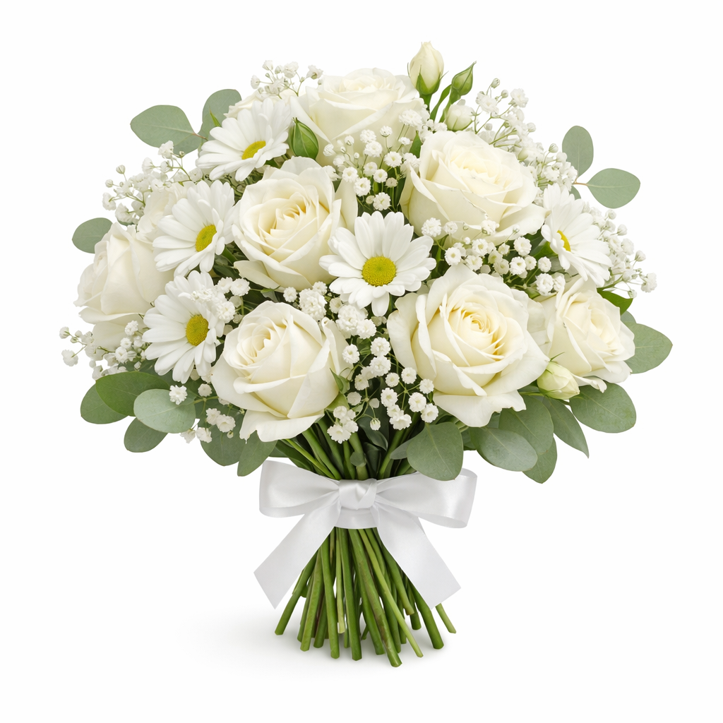 純白花束